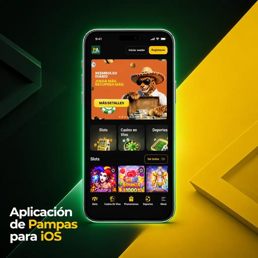 Acceso directo de Pampas en iPhone agregado a la pantalla de inicio desde Safari, sin descargas ni actualizaciones.