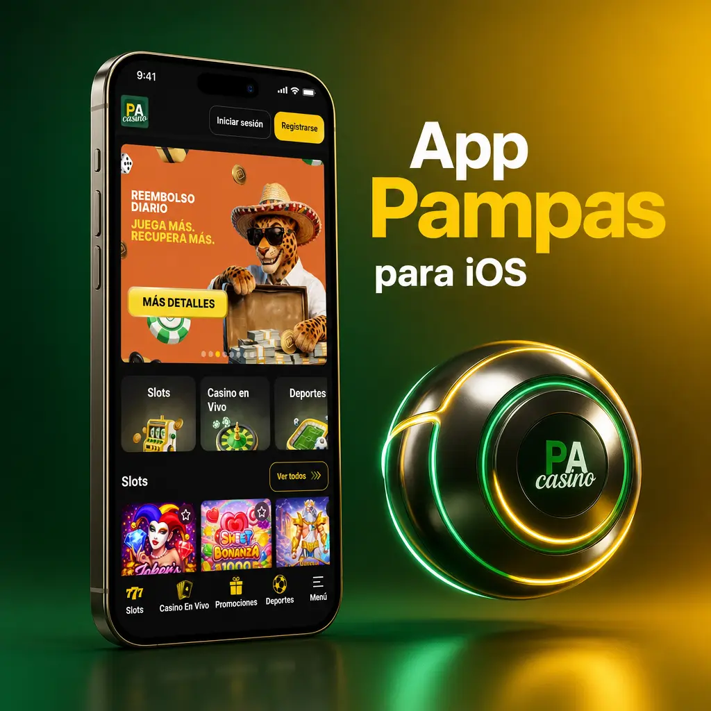 App Pampas para iOS: descargá gratis la app de apuestas deportivas y casino para iPhone y iPad