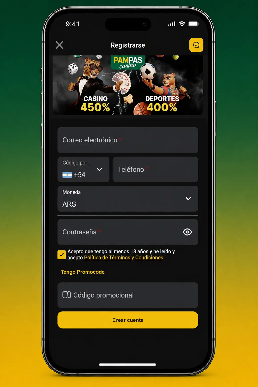 Pasos para depositar en Pampas desde Argentina usando Mercado Pago, transferencia bancaria, NaranjaX o USDT TRC-20.
