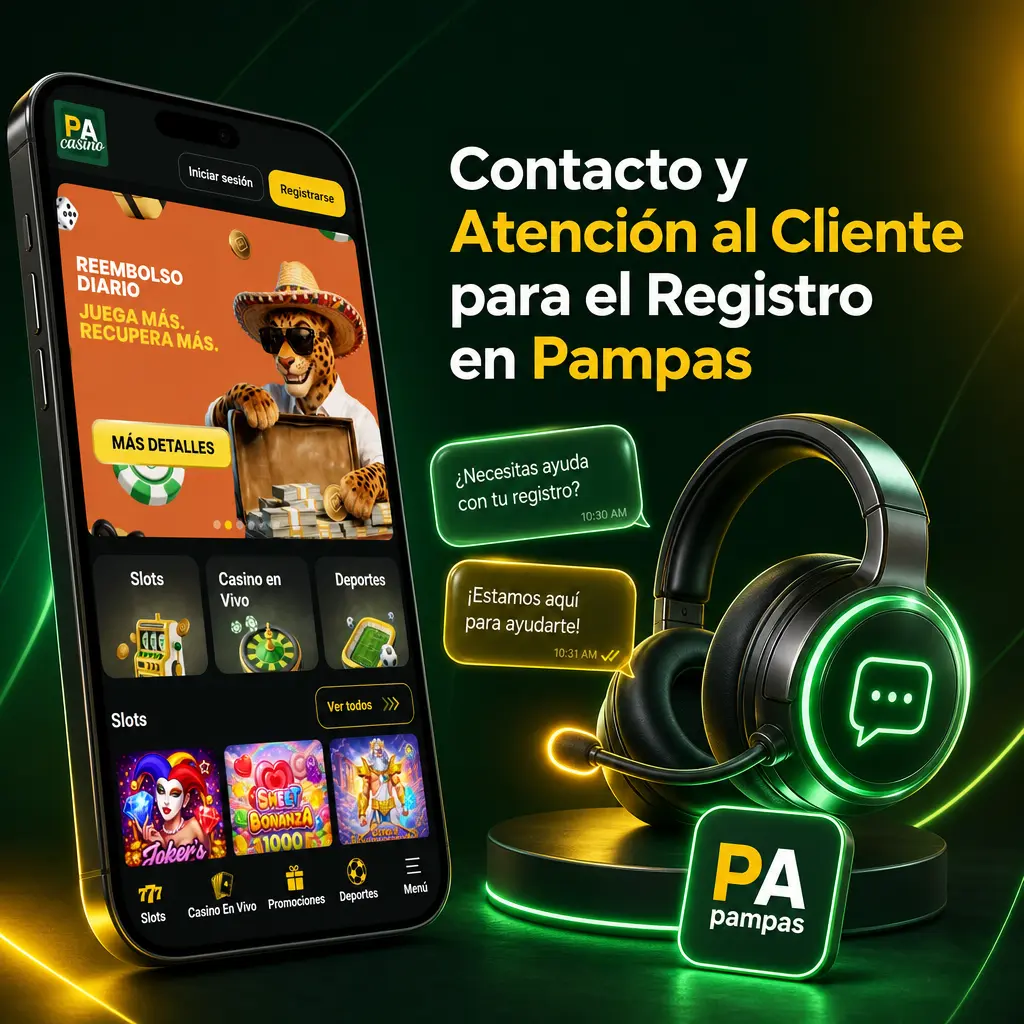 Atención al cliente 24/7 para registro y verificación en Pampas: chat en vivo, WhatsApp, email y centro de ayuda en Argentina