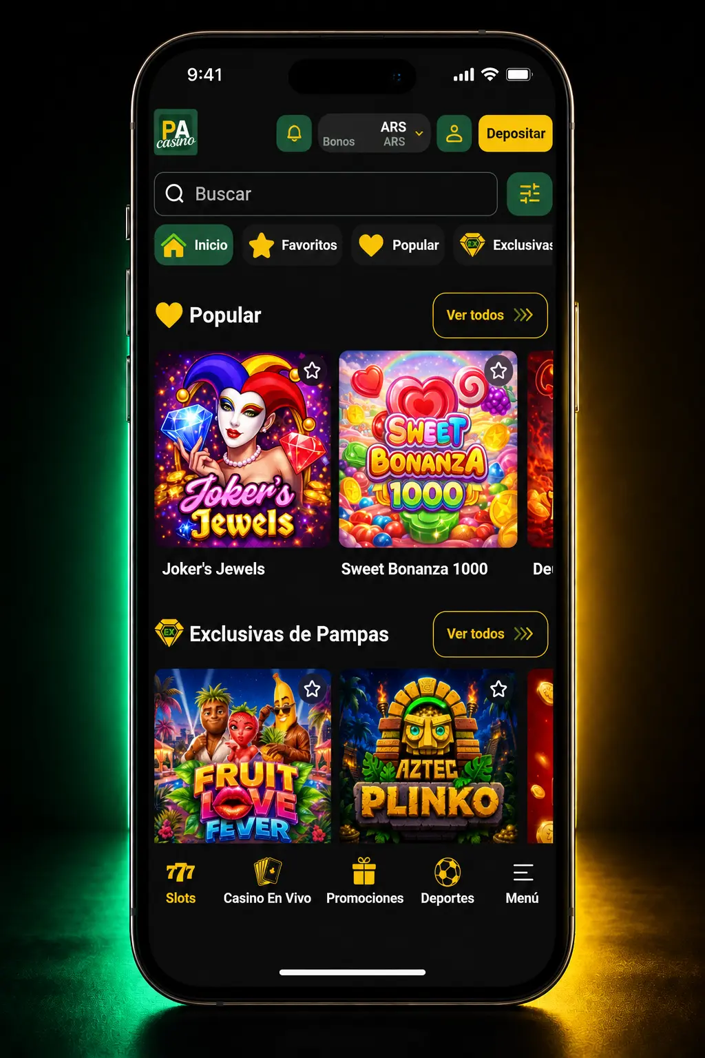 Pasos para registrarte y jugar en Pampas Casino: cuenta, verificación, depósito, bono y acceso al lobby de juegos.