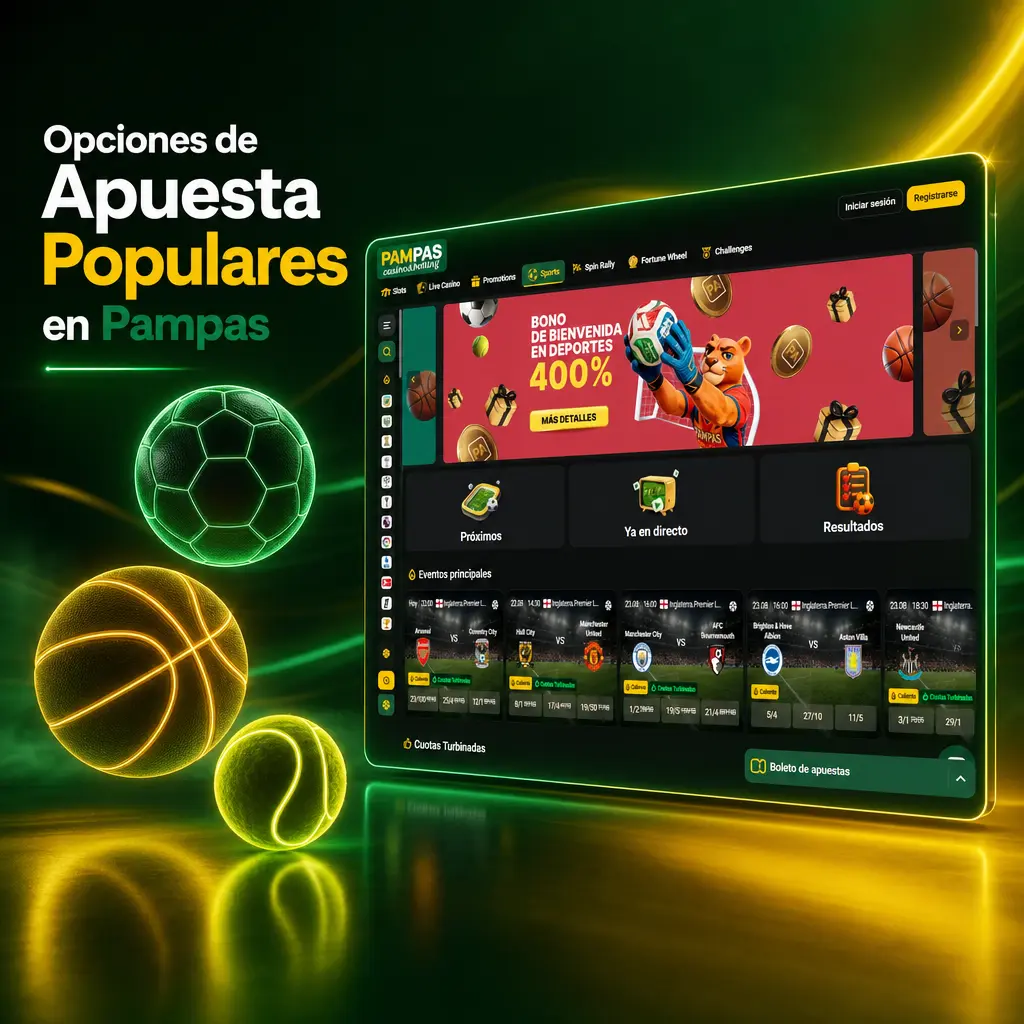 Opciones de apuesta en Pampas: simples, combinadas y Cash Out para jugadores argentinos.